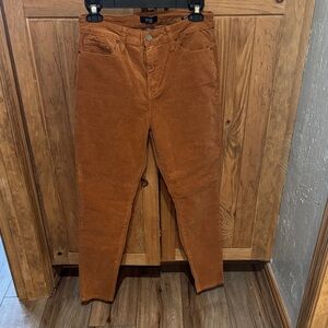 YMI Women’s skinny  Tan Corduroy Pants